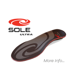 SOLE CUSTOM FIT FOOTBEDS - ULTRA MODEL.