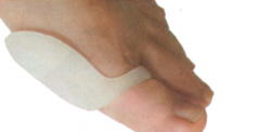 GEL BUNION SHIELD.