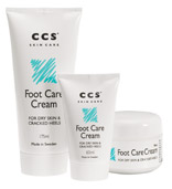 CCS FOOT CREAM FOR DRY SKIN AND CRACKED HEELS.