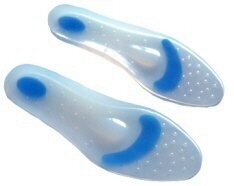 MOULDED FULL LENGTH GEL INSOLES.