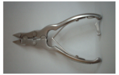 6 inch (15cm) CANTILEVER (Double hindged)  CURVED STAINLESS STEEL NAIL CLIPPERS.